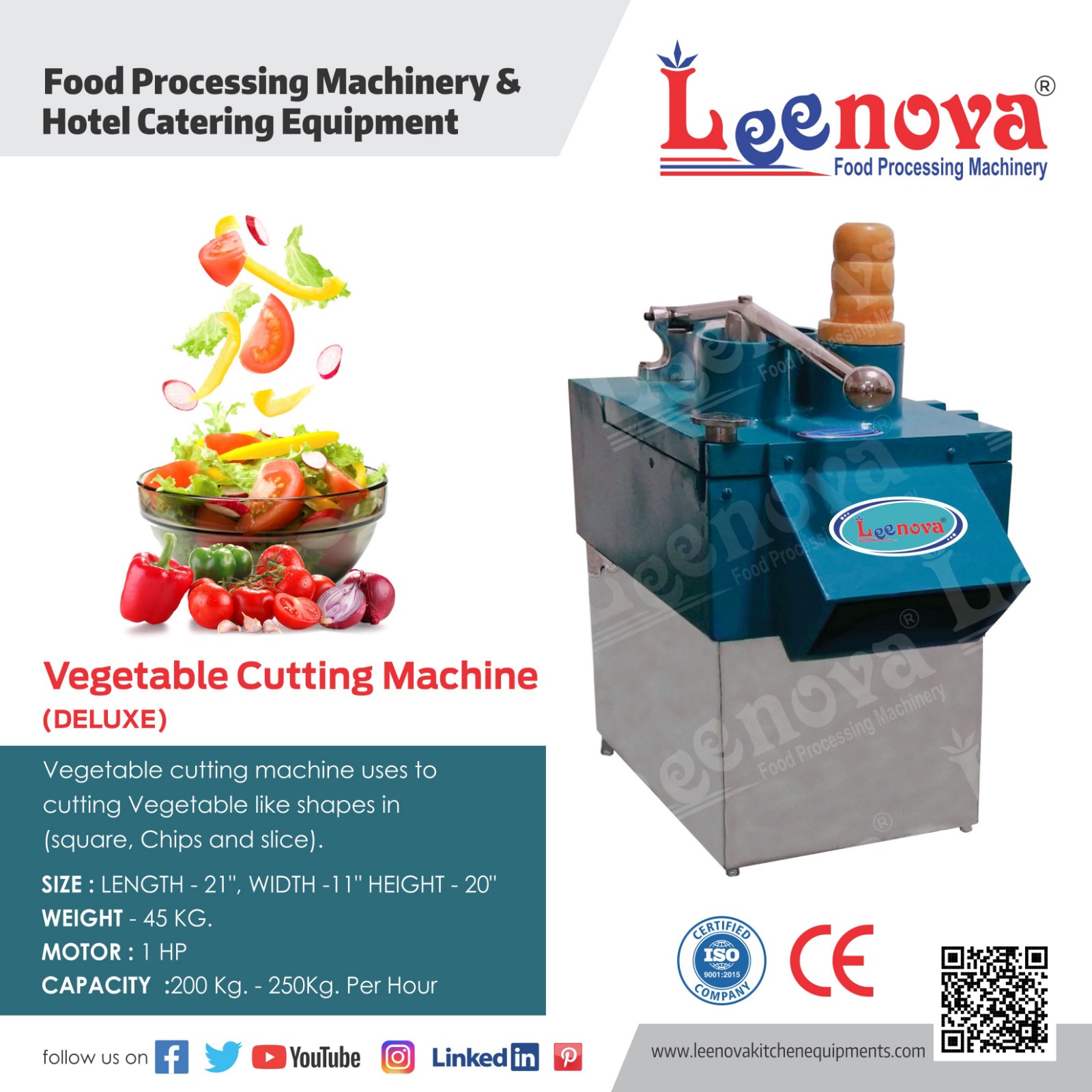 Vegetable Cutting Machine